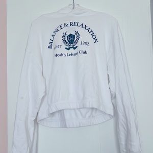 Balanced and Relaxation Crop Sweater